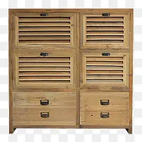 复古造型实木柜子