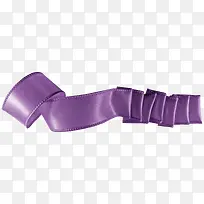 紫色漂亮布条