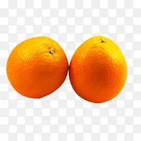 两两橙色柳橙图片素材