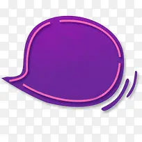 紫色对话框