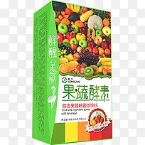 绿色盒子水果蔬菜