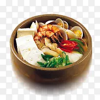 海鲜豆腐火锅