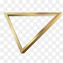 金属质感三角