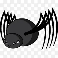 黑色的蜘蛛