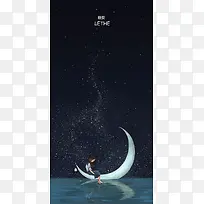 纯色背景不规则元素文案排版文字效果图片