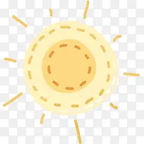 手绘太阳