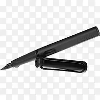 漂亮黑色的钢笔开学季