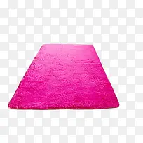 平整紫色毛地毯