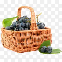 果篮里的蓝莓