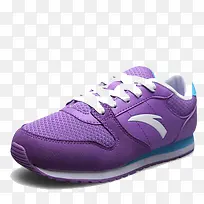紫色时尚运动童鞋