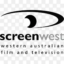 screenwest电视台标志设计矢量