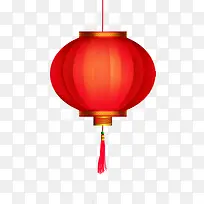 红色手绘中国风灯笼婚礼