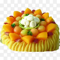 鲜果水果蛋糕圆形蛋糕