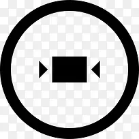 合同水平符号在圆形界面按钮图标