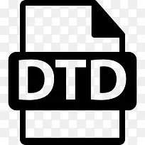 DTD文件格式符号图标