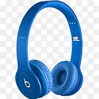 蓝色动感音乐耳机