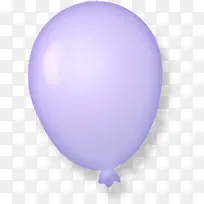 淡紫色气球