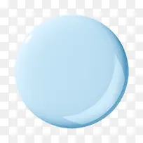 浅蓝色圆球