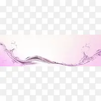 紫粉色淘宝海报背景