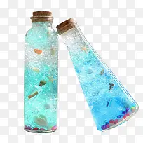 海洋玻璃瓶心愿瓶软塞