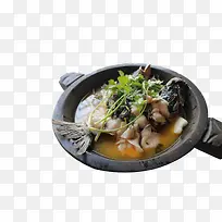 黄油石锅鱼