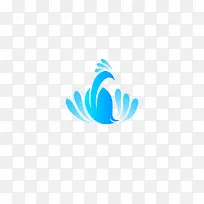 扭头的孔雀矢量图