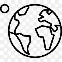 地球和Moon 图标