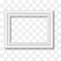 白色立体欧式相框