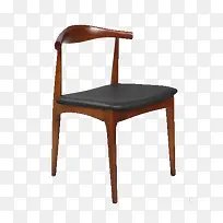 牛角椅实木餐椅