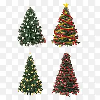四颗圣诞树