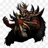 恶魔铠甲游戏原画