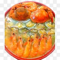 海鲜长寿面
