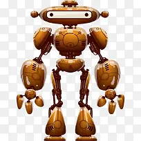 棕色机器人