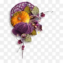 花 边框