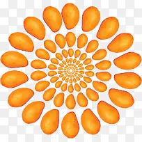 圆型芒果图片