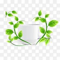 绿茶咖啡杯