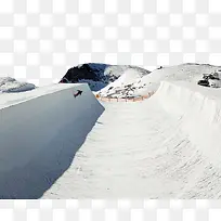 滑雪场滑道图案