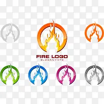 火焰logo设计