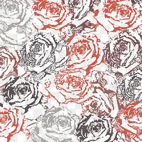 纹理玫瑰花卉装饰背景
