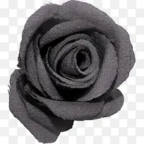 布艺黑玫瑰