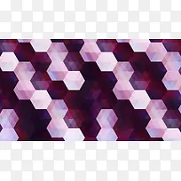 粉紫色六角形壁纸