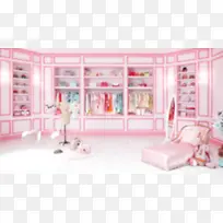 粉色可爱卧室图片