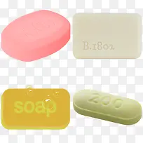 彩色的香皂