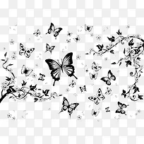 许多蝴蝶