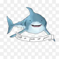 可爱鲨鱼