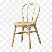 竹子编织椅子