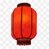 中国福字传统灯笼