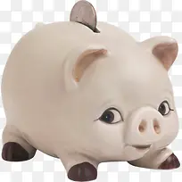 可爱小猪存钱罐