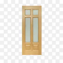 玻璃木质门