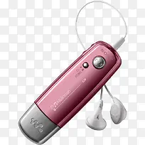 旧式粉色MP3